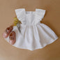 Baby Girls Linen Cotton Princess Dress