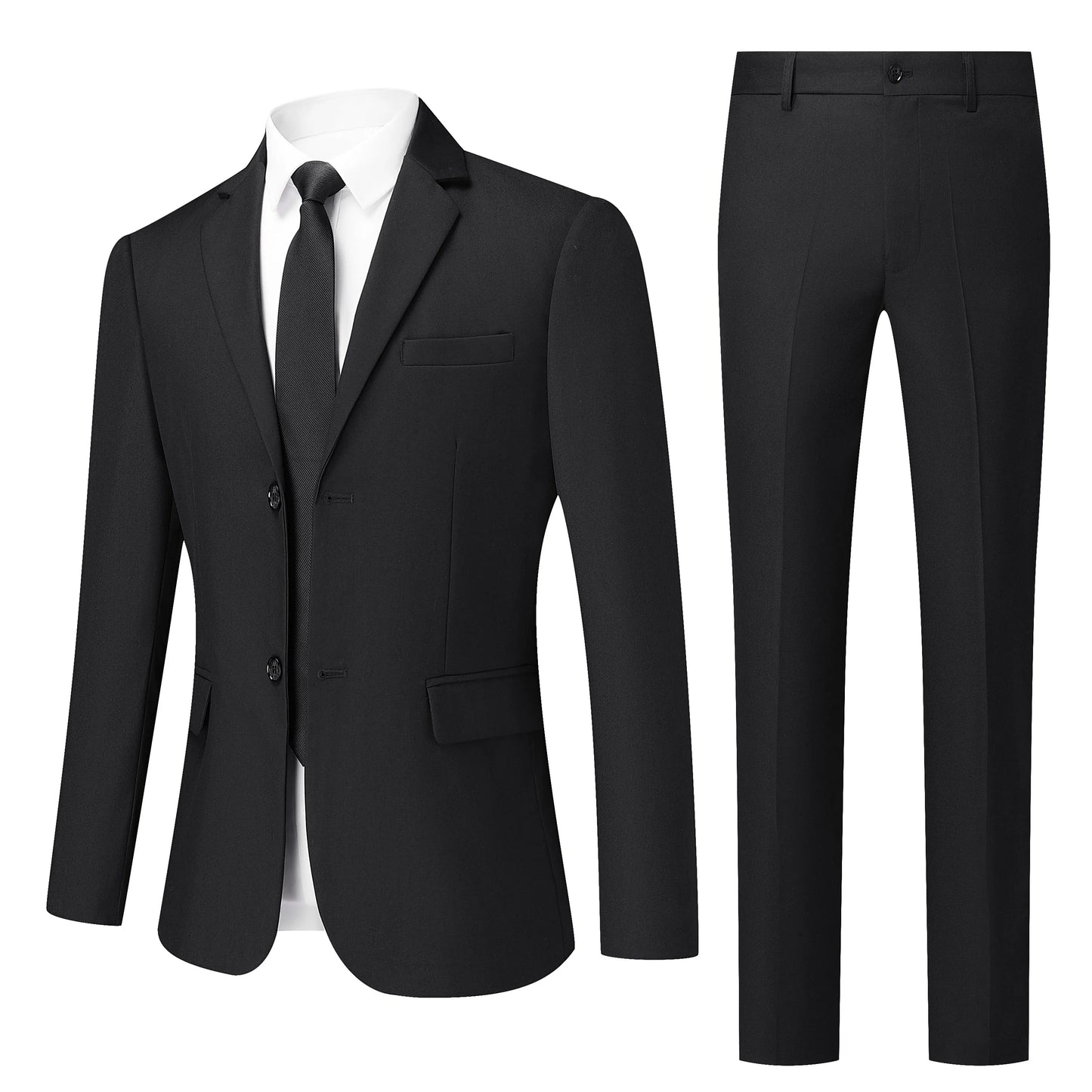 Men's 2 Piece White  Suit