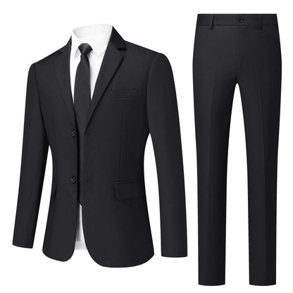 Men's 2 Piece White  Suit