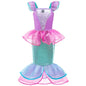 Girls Elsa Anna Dress Princess Carnival Jasmine Rapunzel