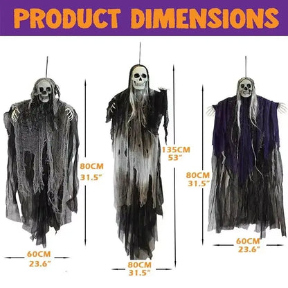 Hanging Halloween SkeletonGhosts Decorations Grim Reapers
