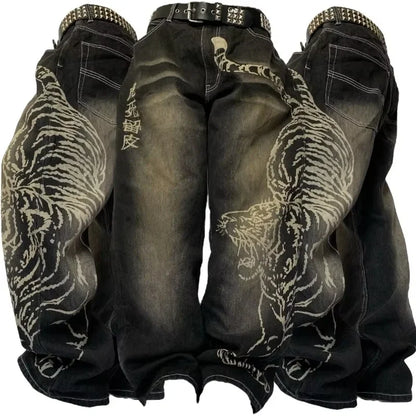 Mens American Vintage Yellow Washed Embroidered Jean