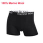 Mens Merino Boxer Briefs Soft Breathable Sports