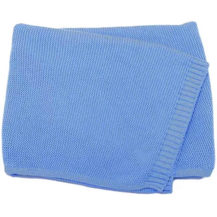 Personalized Name Baby Knitted Blanket Cotton Wraps