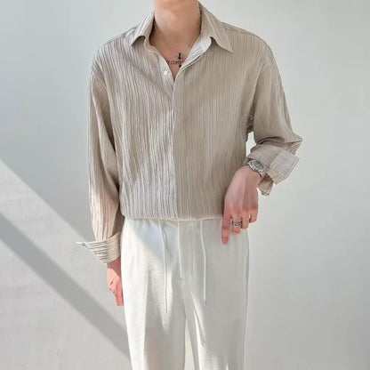 Mens Fashion Social Dress Formal Shirt