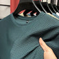 Mens Silk Mesh Breathable Casual Cool Quick-dry