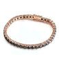Black Moissanite Tennis Bracelet Full Diamond Sterling