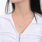 Sterling Silver Moissanite Crown Necklace for Ladies