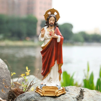 High Classical Hand-raising Easter Decoration Resin