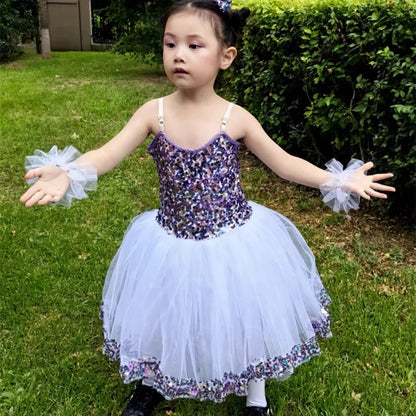 Tutu Ballerine Dance Ballet Leotards Girls