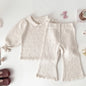 Boys/Girls Baby Knit Sweater Cardigan + Shorts