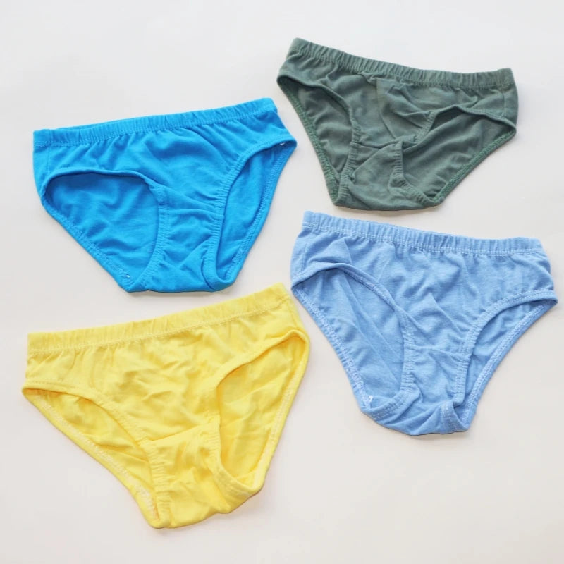 12PC Boys Cotton Underwear Briefs