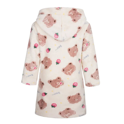 Boys/Girls Winter Colorful Bathrobe Sleepwear Loungewear