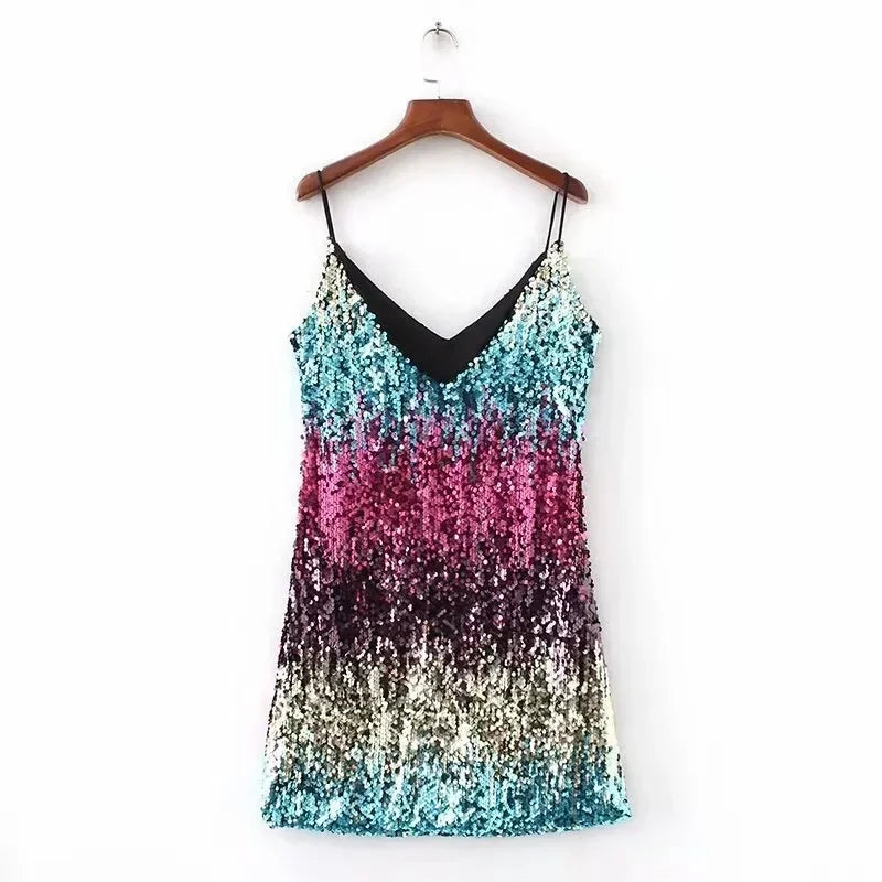 Mini Sexy Vintage Elegant Dress for Women