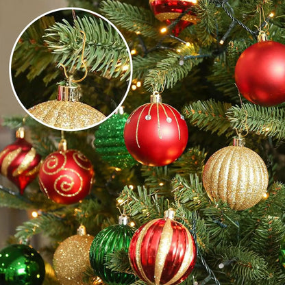 Christmas Ornament Metal Hooks Silver Gold