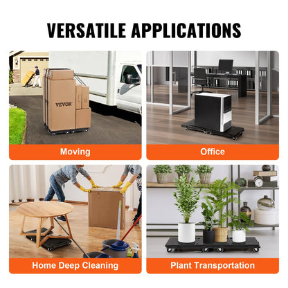 2 Pack Furniture Mover Pallet Trolley Industrial Machinery