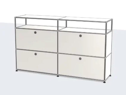 Metal Storage Display Cabinet Living Room Furniture