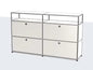 Metal Storage Display Cabinet Living Room Furniture