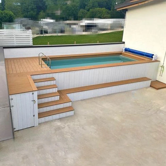 Prefab Modular Container Swimming Pool Above Ground