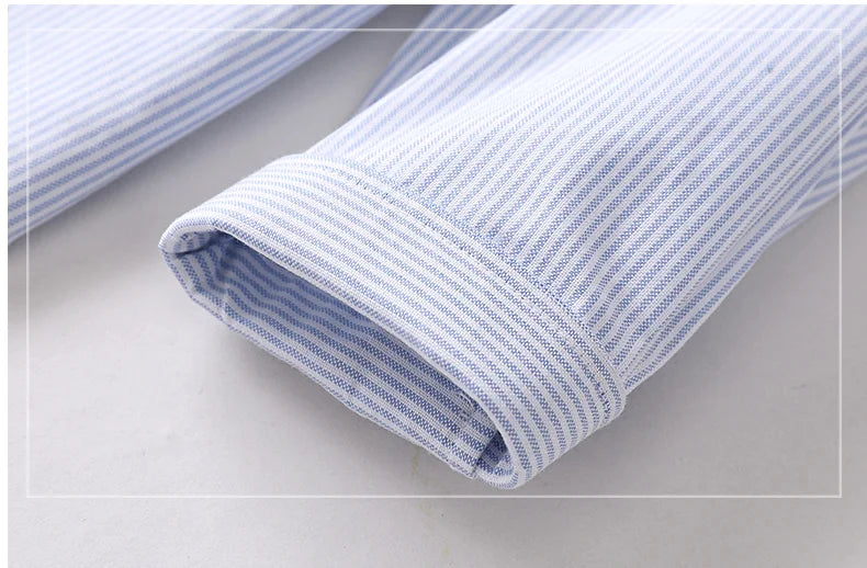 Fashion Clothes Stripe Long Sleeve Shirts