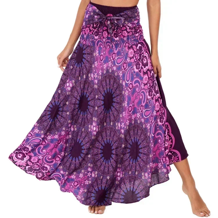 Sexy Long Boho Bottom Vintage Casual Skirt