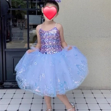 Tutu Ballerine Dance Ballet Leotards Girls