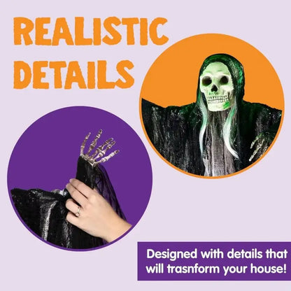 Hanging Halloween SkeletonGhosts Decorations Grim Reapers