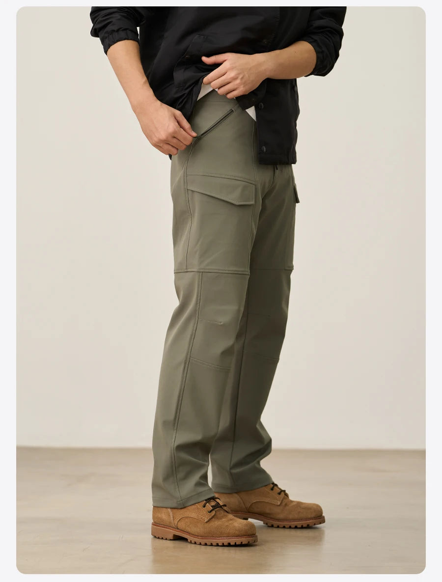 Loose Straight Water Repellent Softshell Hiking Trouser