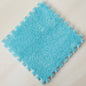 10Pcs Plush Puzzle Foam Floor Mat Carpet Playmat