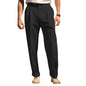 Men s  Fit Dress Pants Solid Color Flat Front