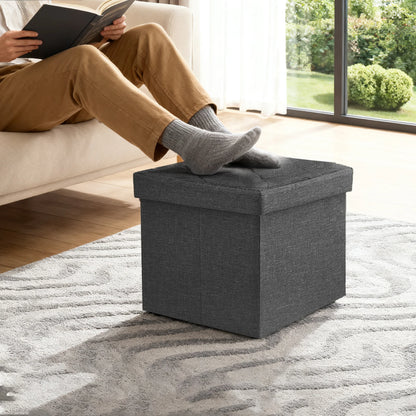 Heavy-Duty Multi-Purpose Folding Storage Ottoman