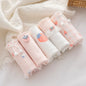 6 Pcs Young Teenager Girl Underwear Cotton Middle Waist Briefs