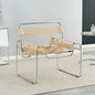 Single Chair Network Red Bauhaus Saddle Leather