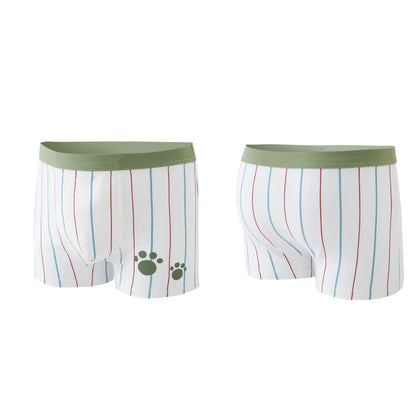 4pcs Teen Boys Boxer Briefs Square Underwear