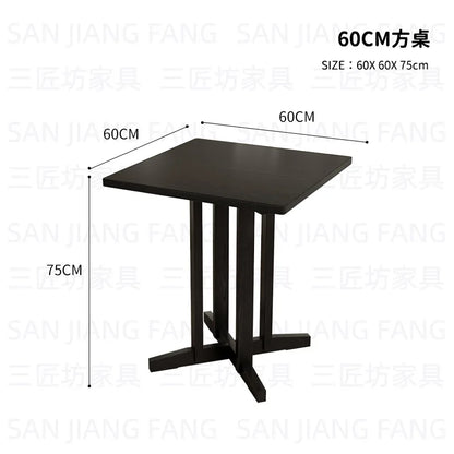 Western Dining Table and Chair Cafe Hotel