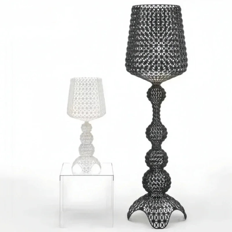 Italian Designer's Creative Hollowed Out Floor Lamp