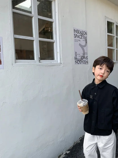 Boys Long Sleeve Trendy Streetwear Viral Fashion