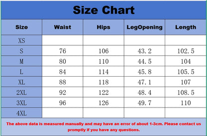 Men Loose Straight-leg, trendy wide-leg long pants