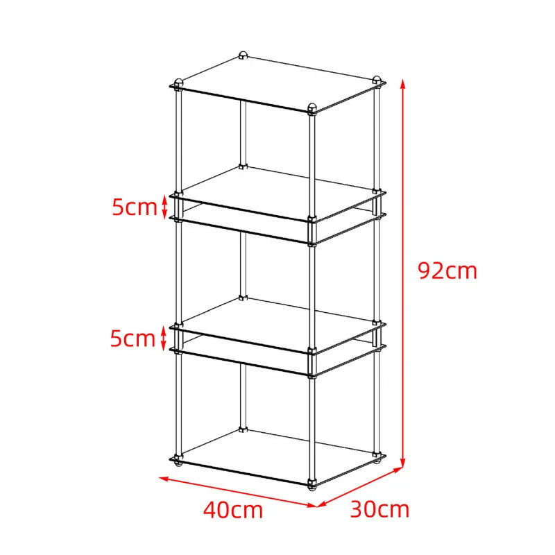Stainless Steel Coffee Tables Decor Display Stand