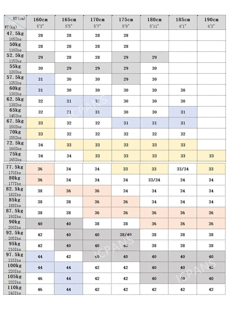 Stretch Black Blue Casual Mens Trousers Classic