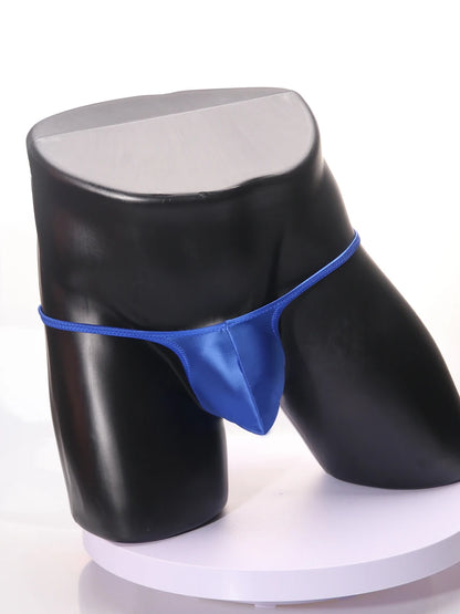 Low Waist Ice Silk Smooth Men's e Underwear