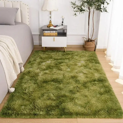 Super Soft Plush Tie Dye Velvet Rugs
