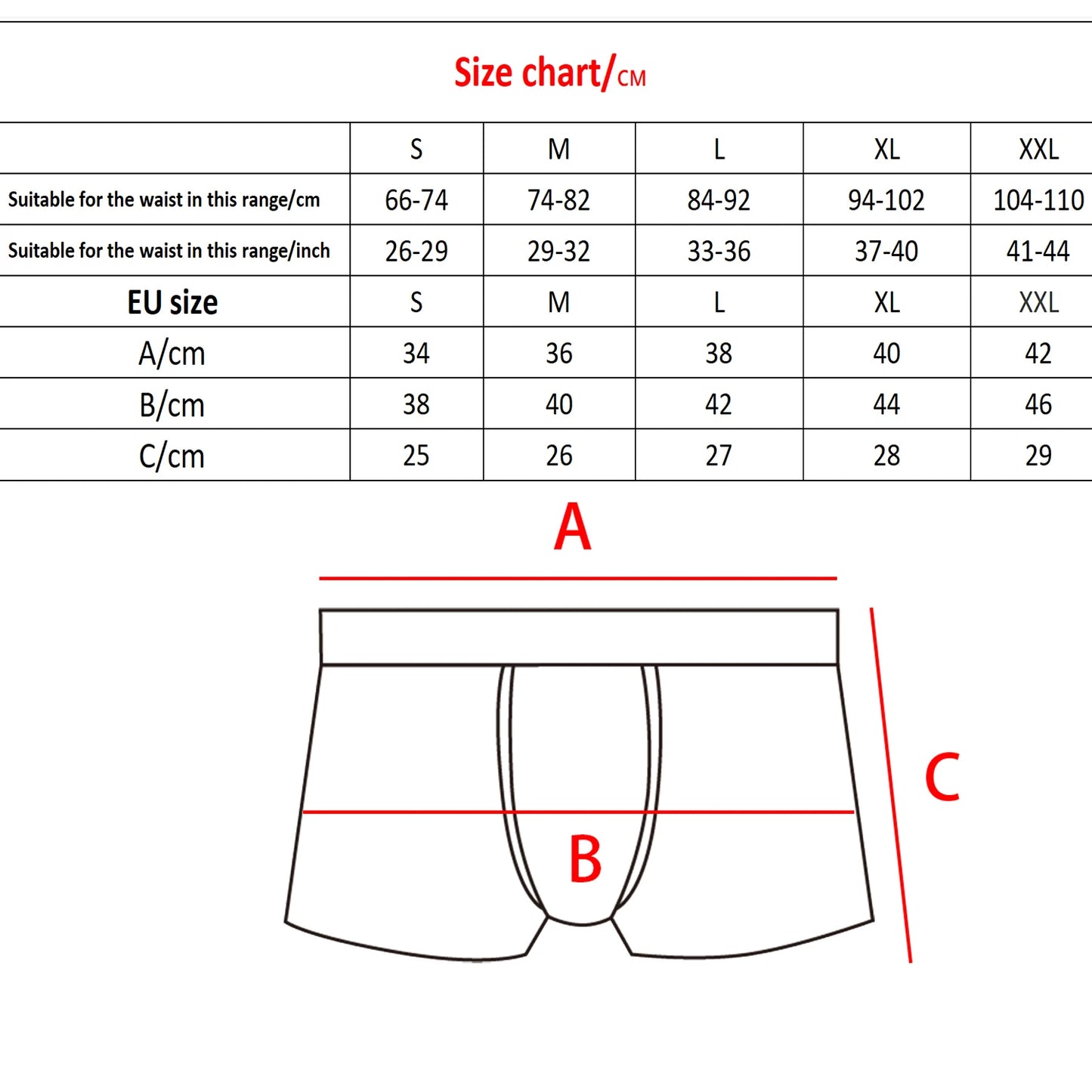 10pcs Men Boxer Shorts Comfortable Breathable Briefs