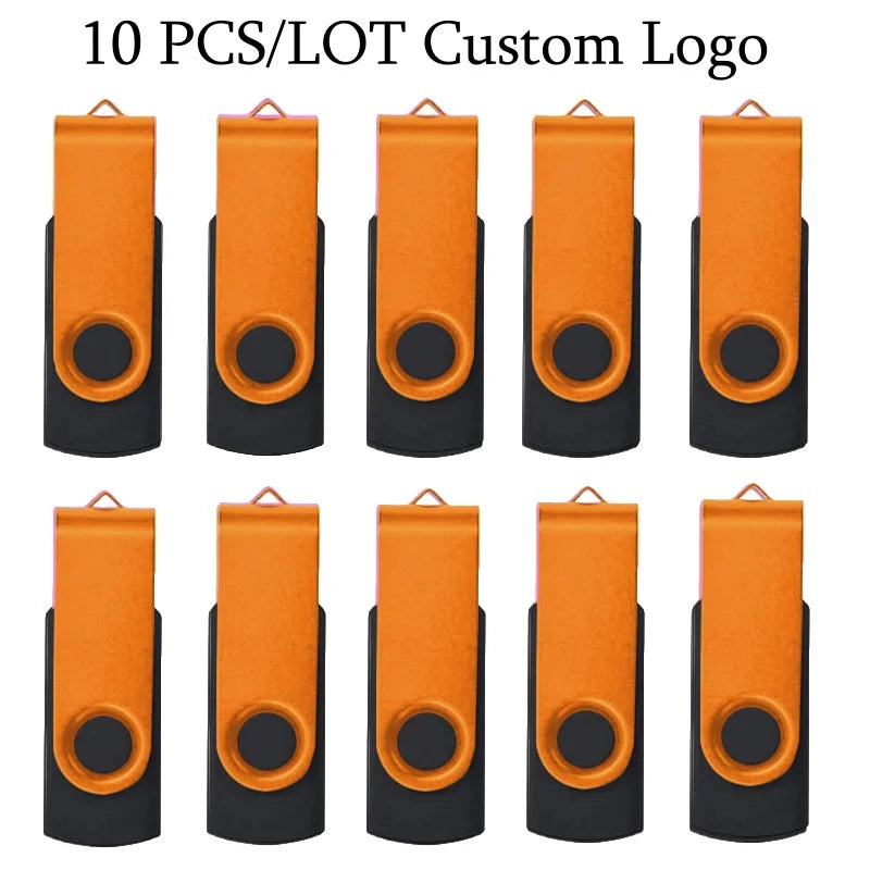 10pcs Flash Drive Flash Memory Card Memory Stick