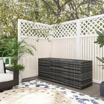 Outsunny Storage Box W/ Pneumatic Bar Lift