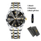 Diamond Luxury Night Glow Double Calendar Quartz