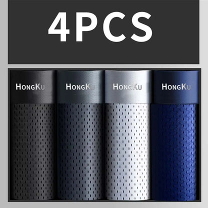 4/5 PCS Men Boxer Ropa Breathable Bamboo