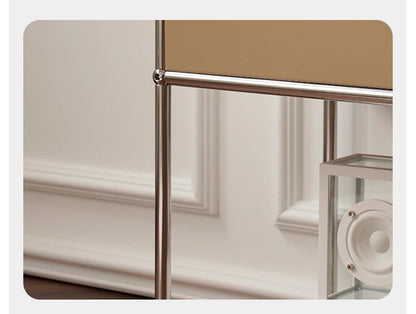 Modular DIY Metal TV Stand Cabinet Storage