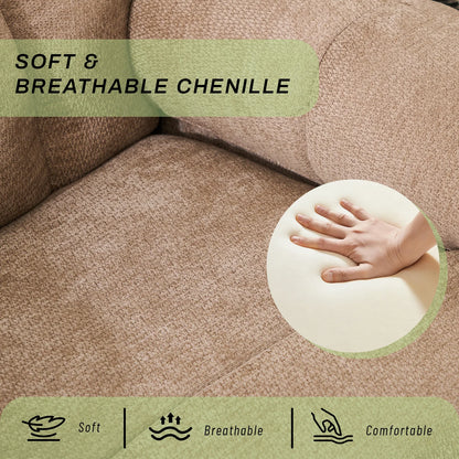 Rocking Recliner Chair, Modern Glider Recliner