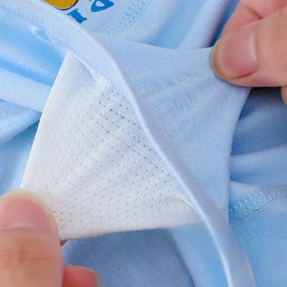 4PCS Boys Cartoon Cotton Breathable Comfort Underwear